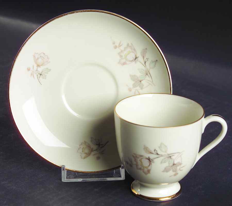 02100 Footed Demitasse Cup & Saucer Set by Furstenberg-1
