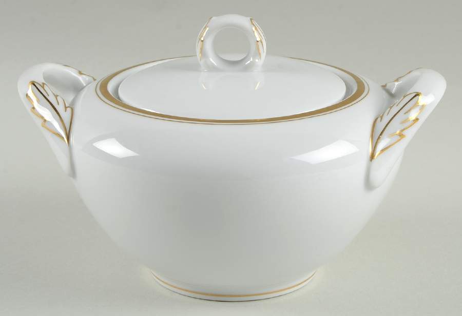 900b Sugar Bowl & Lid by Fukagawa-1