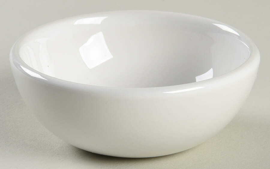 Coronado White Individual Dip Dish by Fapor (Portugal)-1