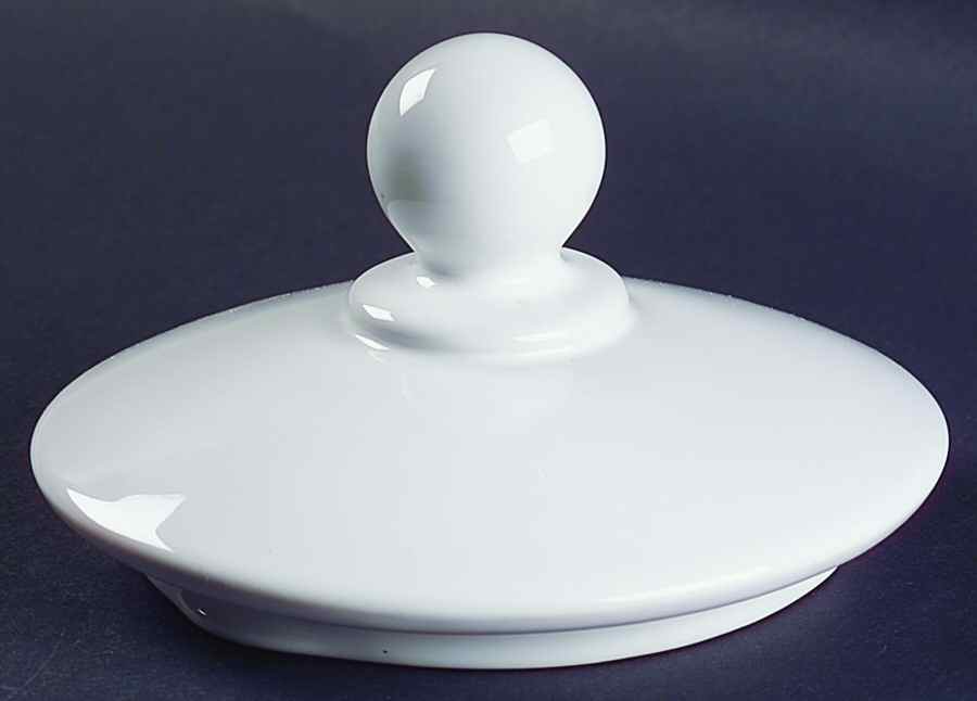 Coronado White Lid for Teapot by Fapor (Portugal)-1