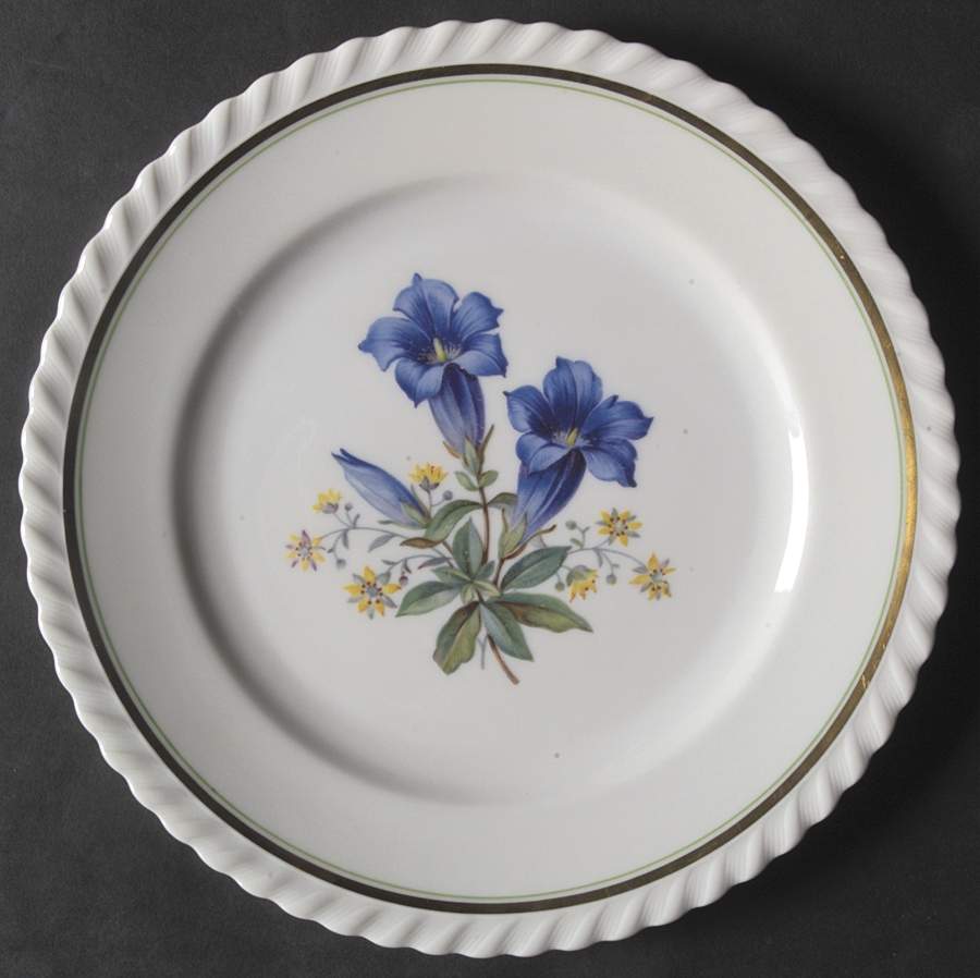 Edelweiss Salad Plate by Franconia-Krautheim & Adelburg-1