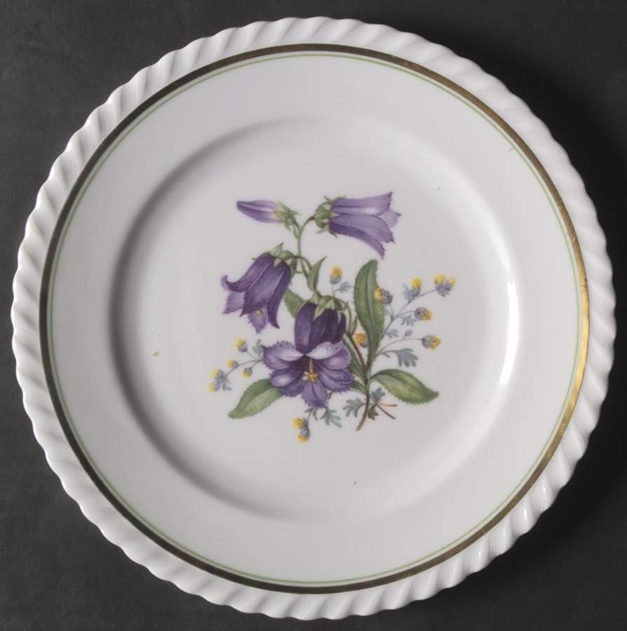 Edelweiss Salad Plate by Franconia-Krautheim & Adelburg-1
