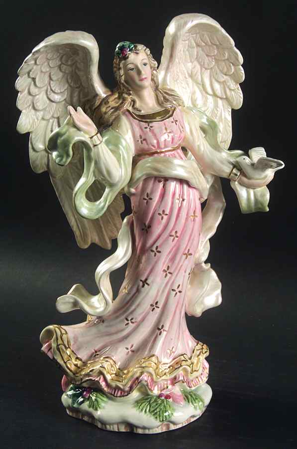 Peaceable Kingdom Standing Angel Figurine by Fitz and Floyd-1