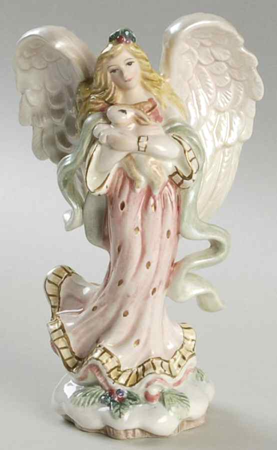 Peaceable Kingdom Standing Angel Figurine by Fitz and Floyd-1