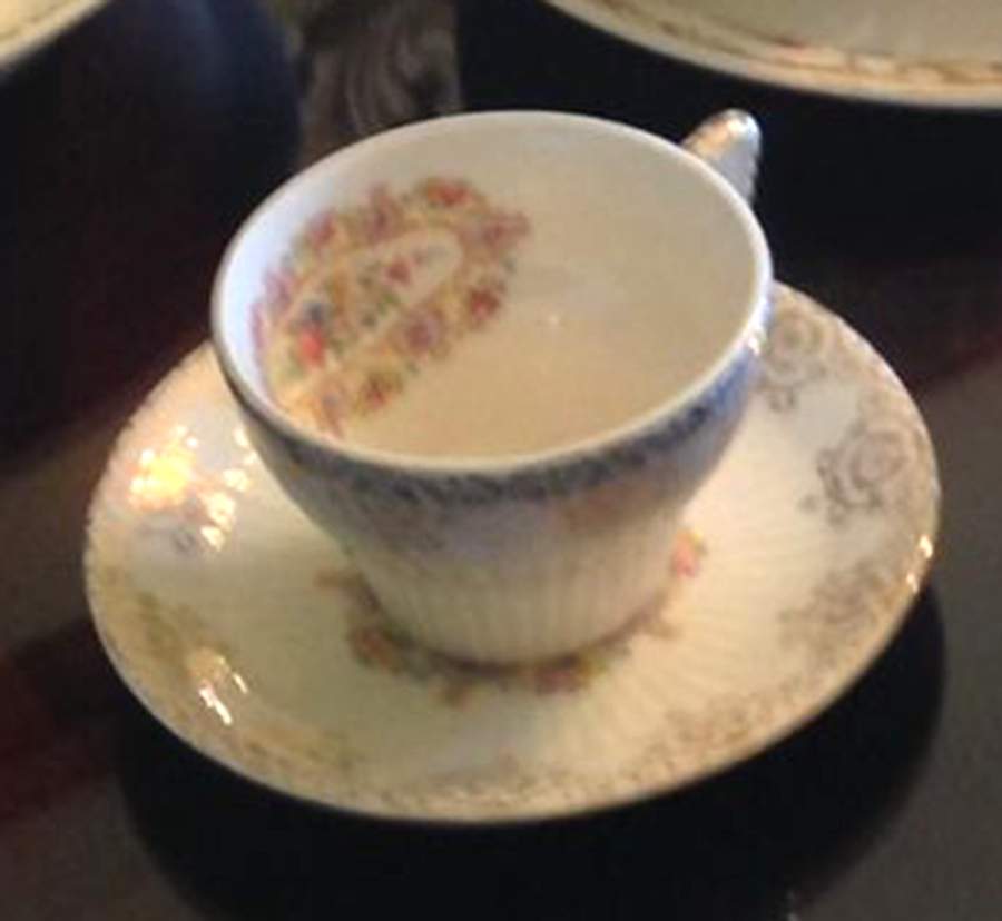 FKT3 Flat Cup & Saucer Set by Franklin Kent (USA)-1