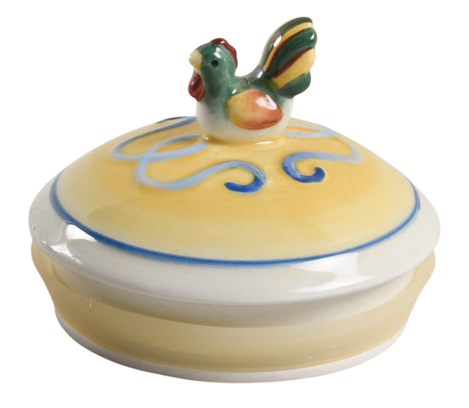 Ricamo Accessories Lid for Small Canister by Fitz and Floyd-1