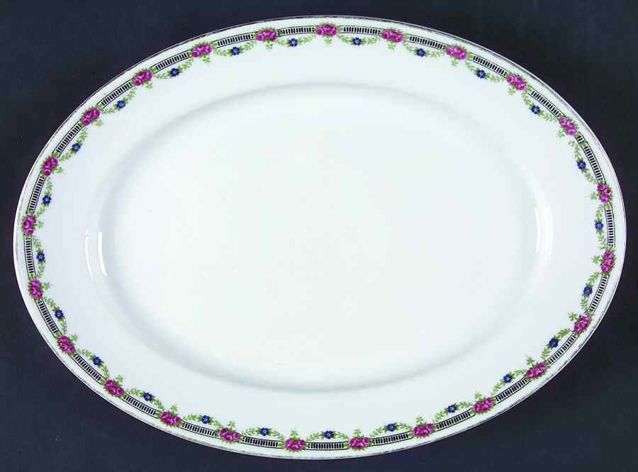 FR223 11" Oval Serving Platter by Franconia-Krautheim & Adelburg-1