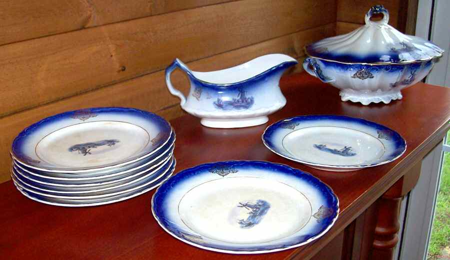 FC43 Dinner Plate by FC Co - French China-1