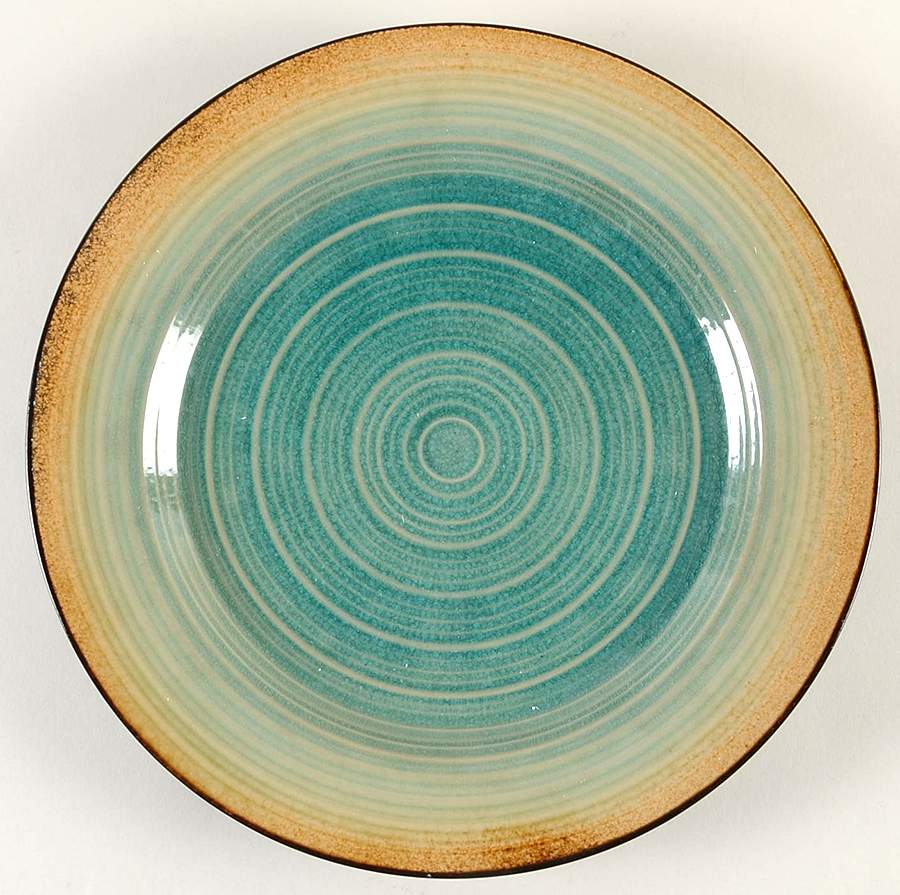 Palisades Turquoise Dinner Plate by Fitz and Floyd-1
