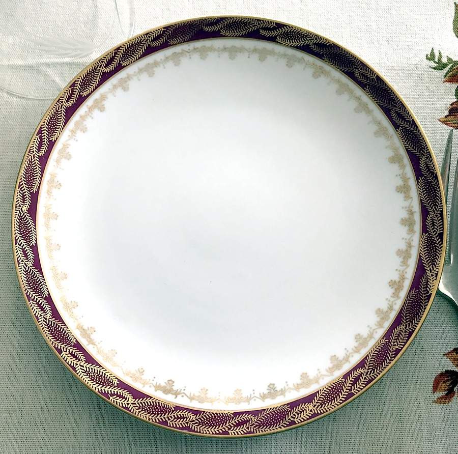 FUK59 Dinner Plate by Fukagawa-1