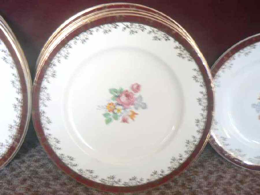 FRJ2 Luncheon Plate by J Fryer & Sons-1