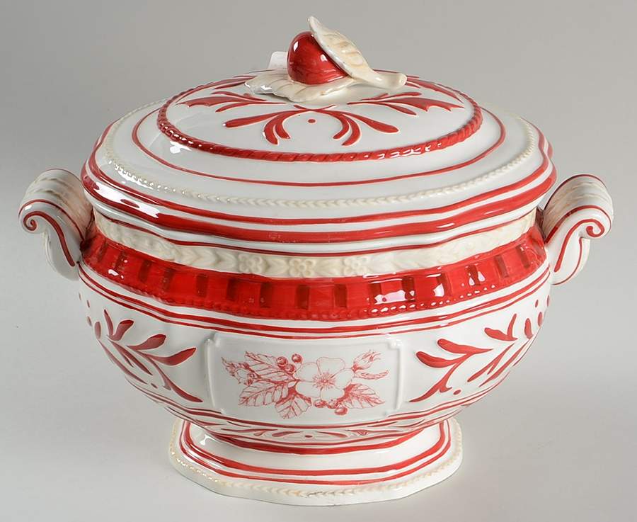 Town & Country Tureen &  Lid by Fitz and Floyd-1