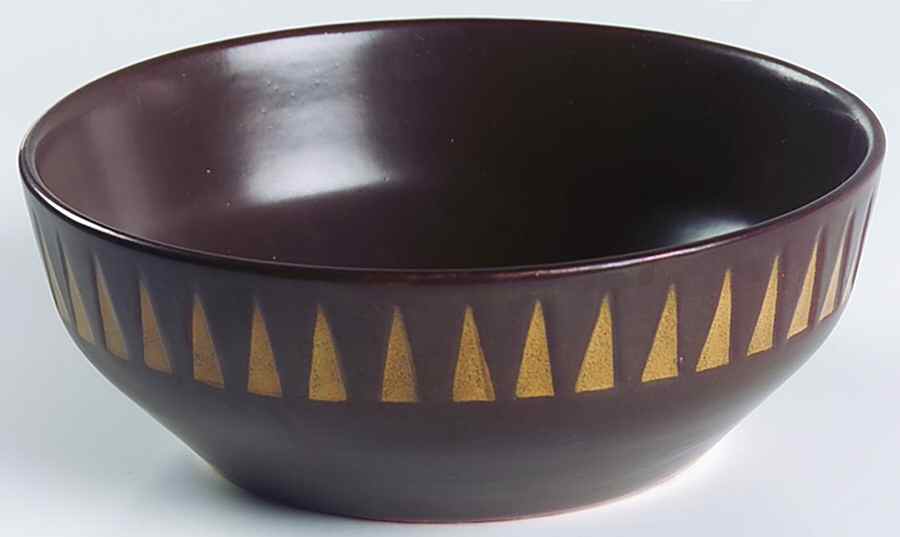 Stoneware Brown Coupe Cereal Bowl by Forum Intl-1