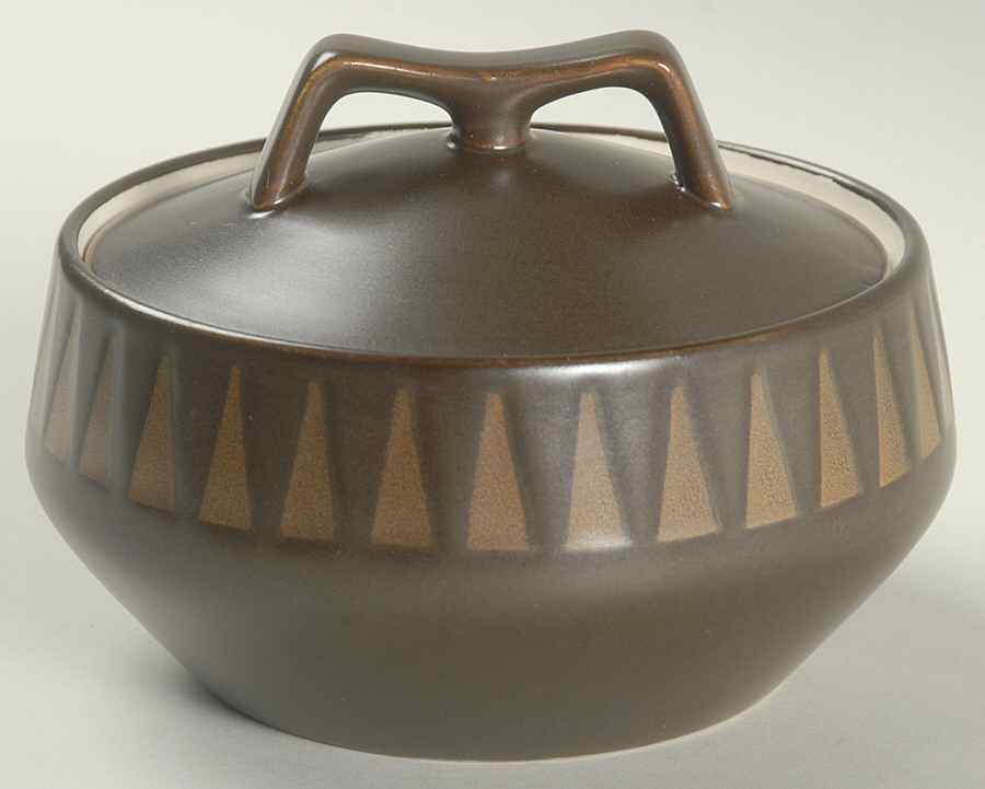 Stoneware Brown Sugar Bowl & Lid by Forum Intl-1