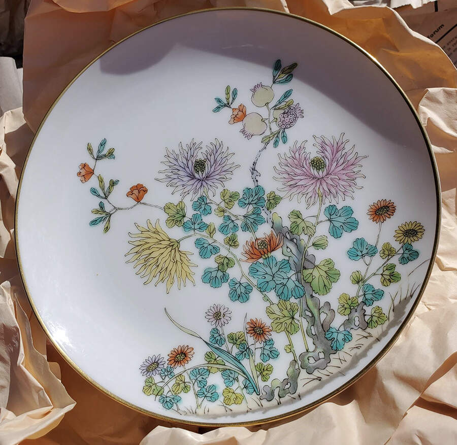 FR241 Dessert/Pie Plate by Franconia-Krautheim & Adelburg-1