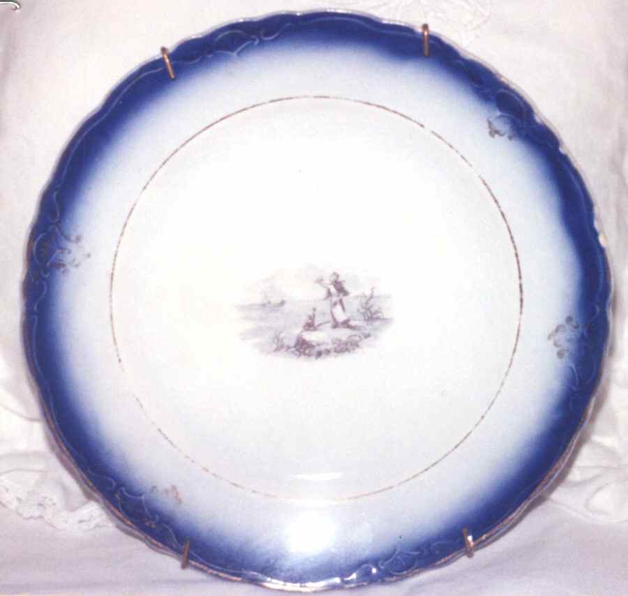FC47 Dinner Plate by FC Co - French China-1