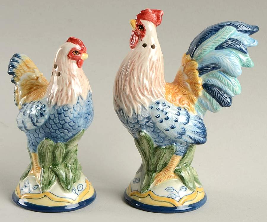 Mirabelle Figural Salt & Pepper Set by Fitz and Floyd-1