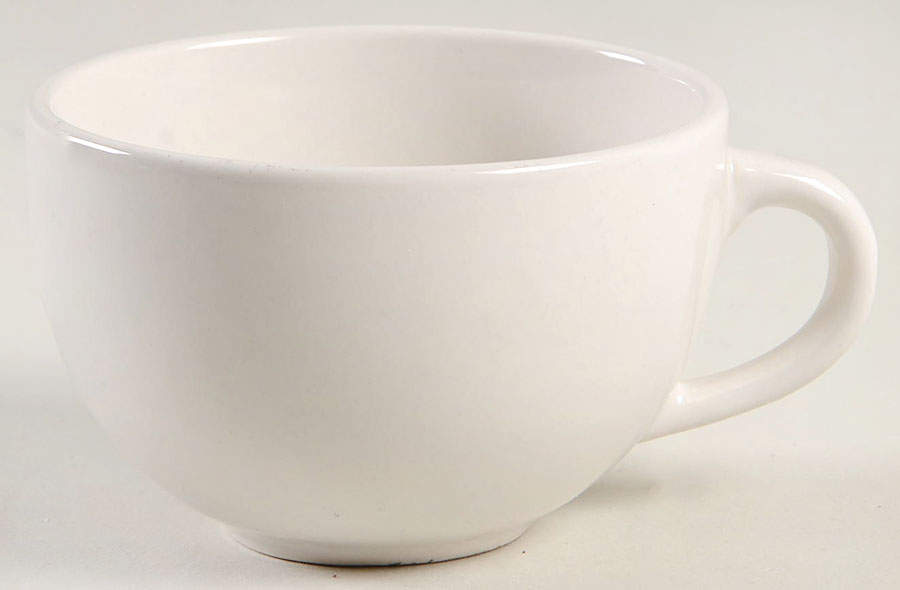 Concord White Flat Cup by Farberware-1