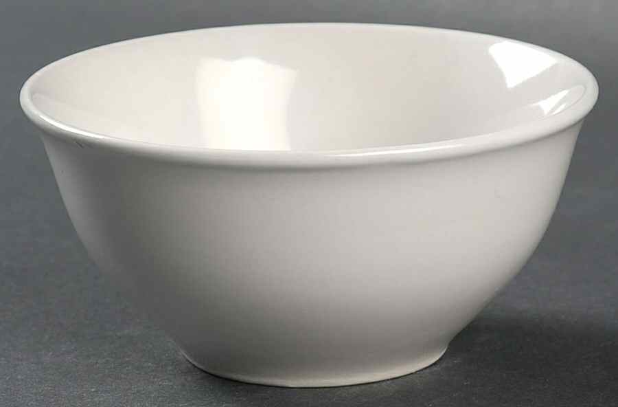 Concord White Fruit/Dessert (Sauce) Bowl by Farberware-1