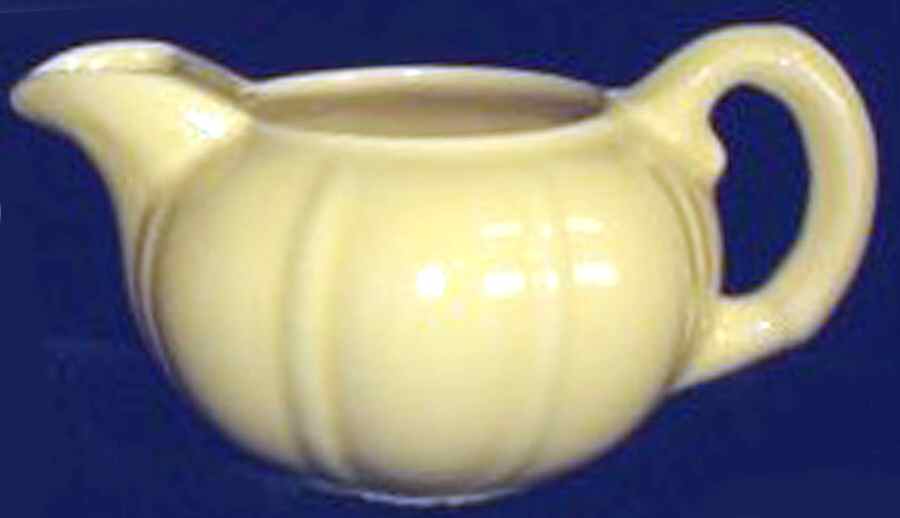 Sunkist Yellow (Bright) Creamer by Franciscan-1