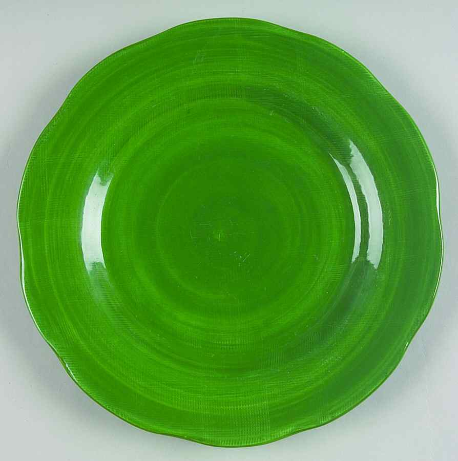 Flora Dark Green Salad Plate by Franciscan-1
