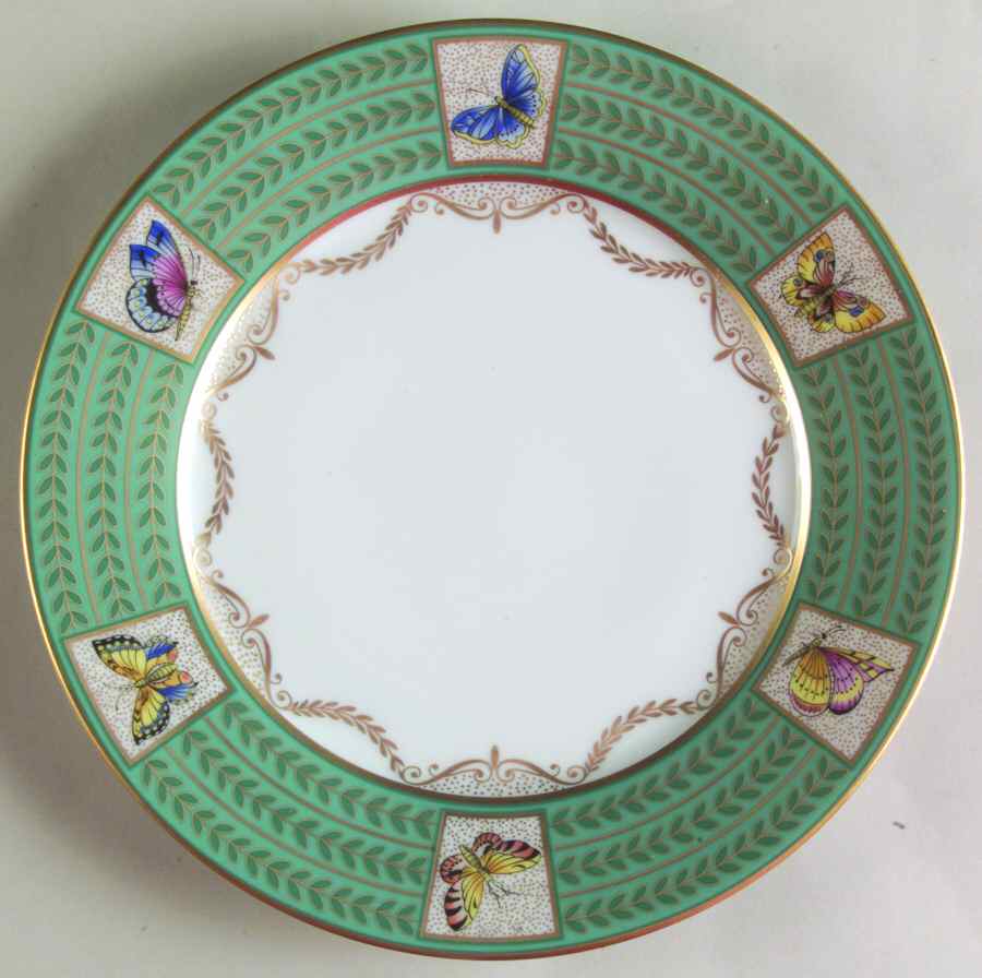 Papillons Russes (Smooth) Salad Plate by Faberge-1