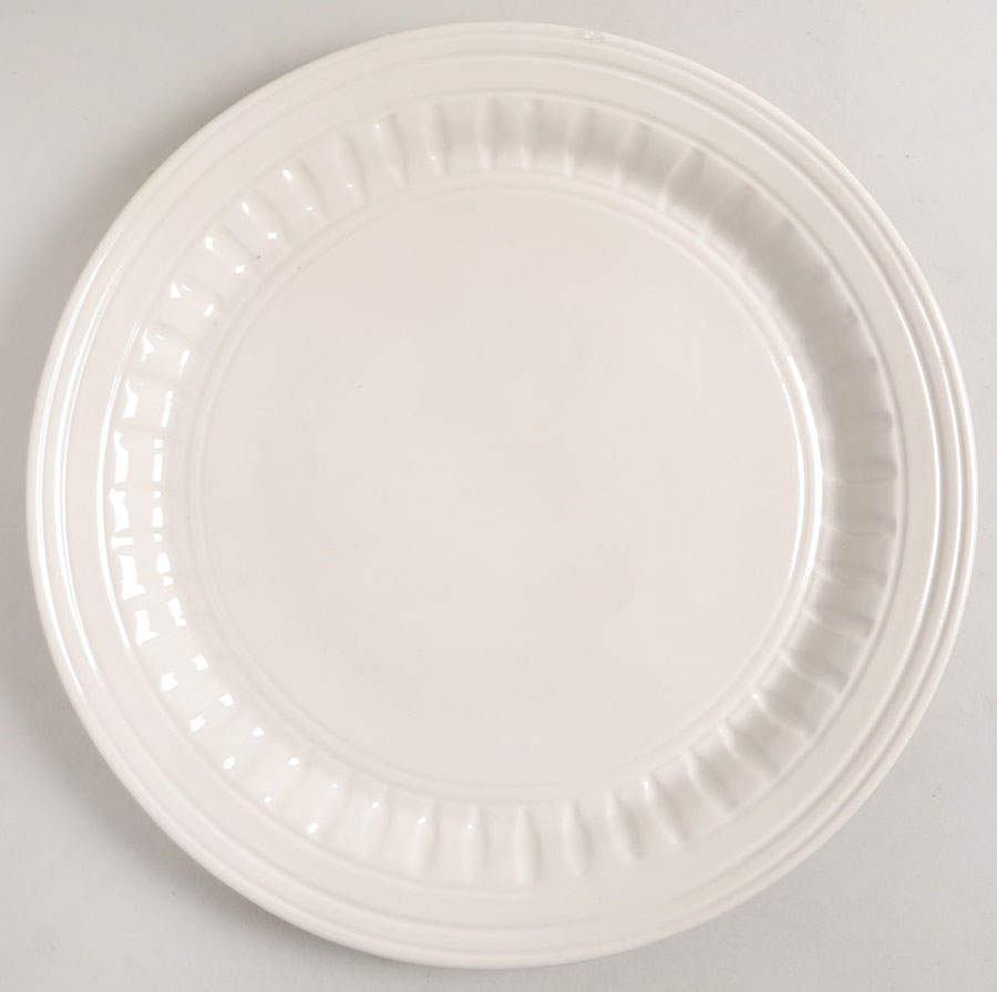Pearl White Dinner Plate by Frances Palmer-1
