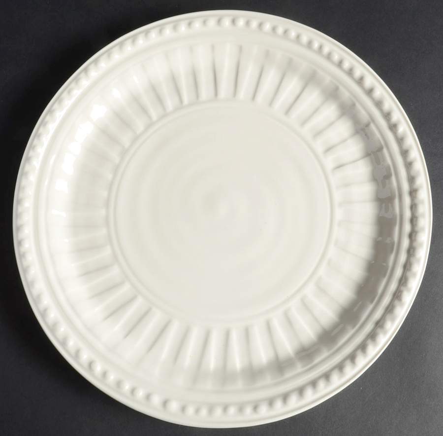 Pearl White Dinner Plate by Frances Palmer-1