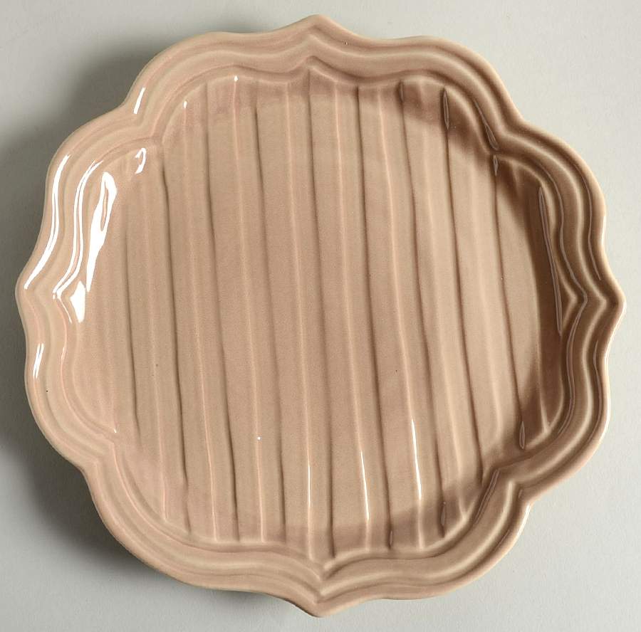 Pearl Taupe Salad/Dessert Plate by Frances Palmer-1