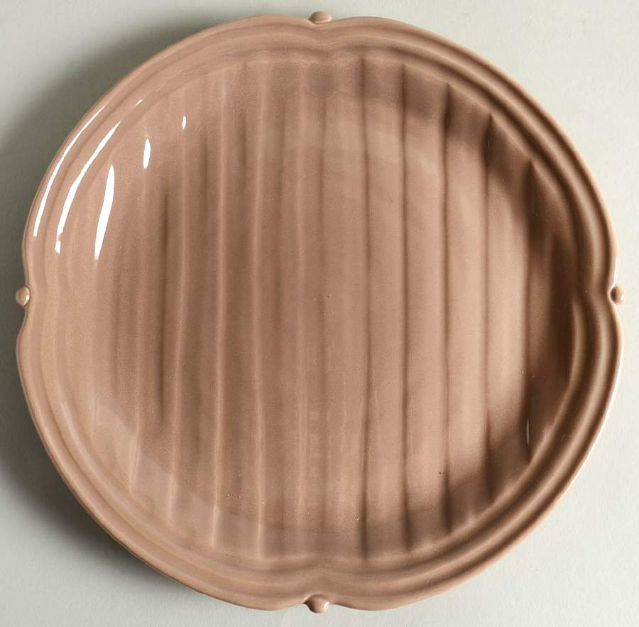 Pearl Taupe Salad/Dessert Plate by Frances Palmer-1