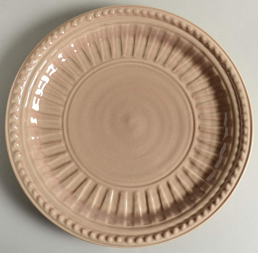 Pearl Taupe Dinner Plate by Frances Palmer-1