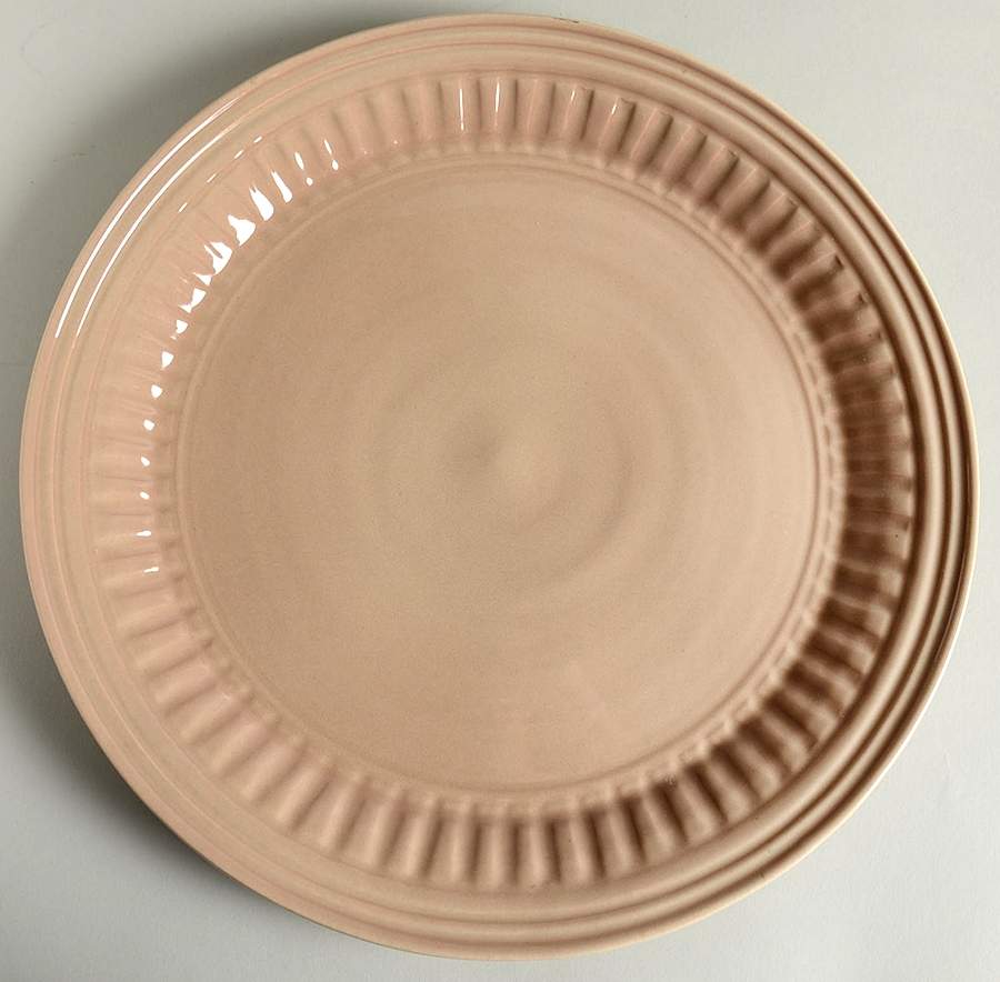 Pearl Taupe 13" Chop Plate (Round Platter) by Frances Palmer-1
