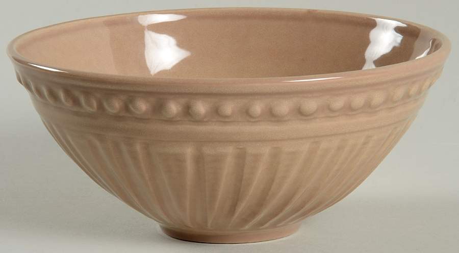 Pearl Taupe Coupe Cereal Bowl by Frances Palmer-1