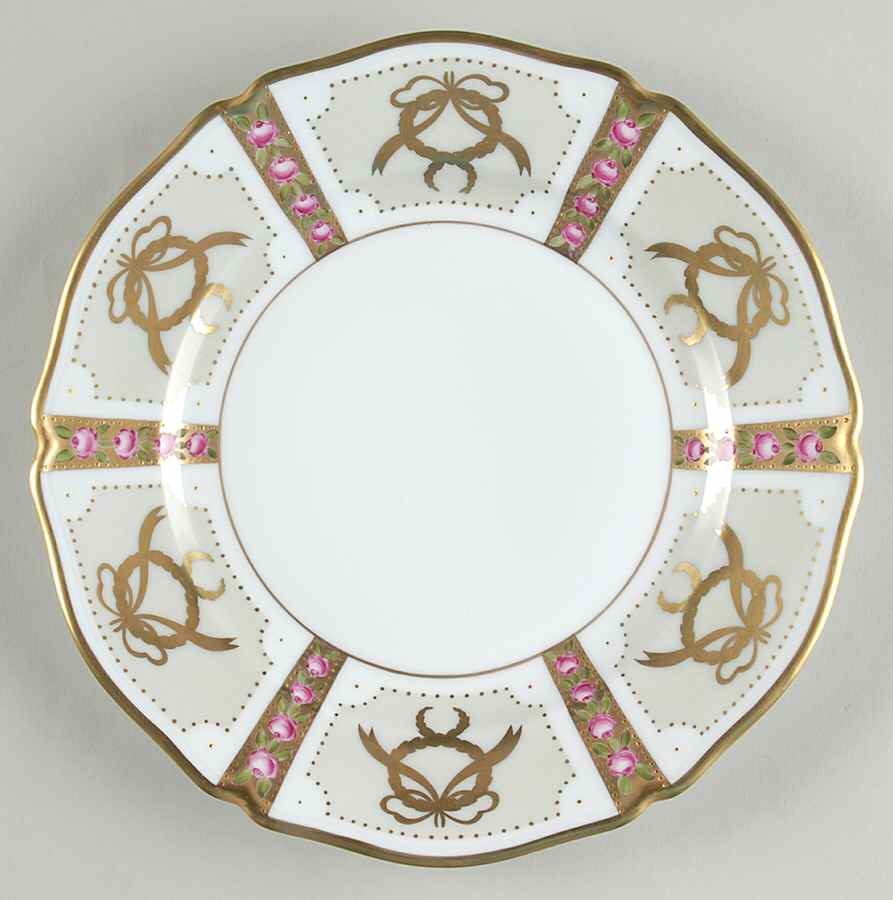 Gold, Enamel & Jeweled Salad Plate by Faberge-1