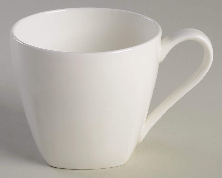 Nevaeh White (Bone) Square Mug by Fitz and Floyd-1