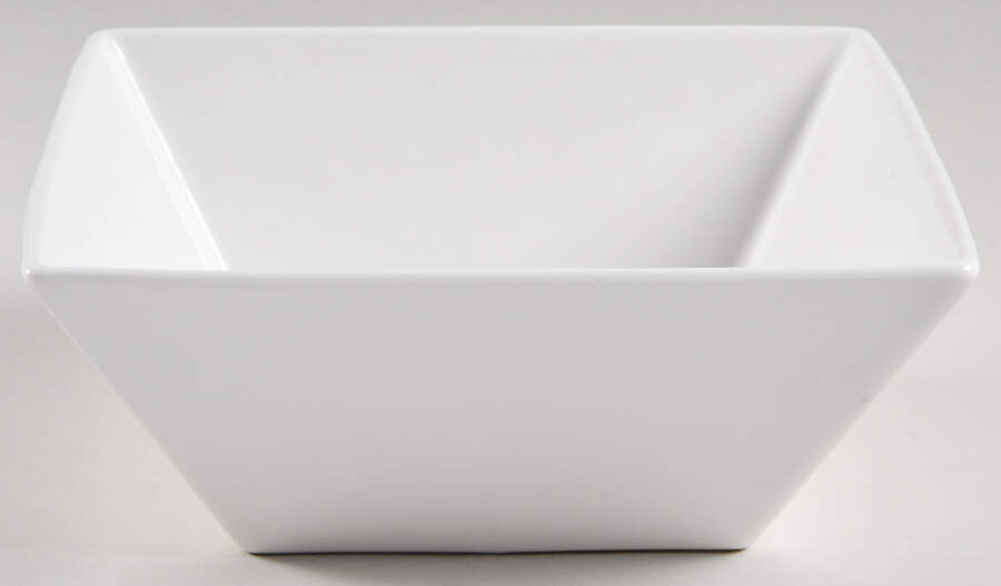 Nevaeh White (Bone) 6" Square All Purpose Bowl by Fitz and Floyd-1