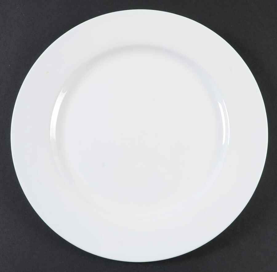 Nevaeh White (Bone) Dinner Plate by Fitz and Floyd-1