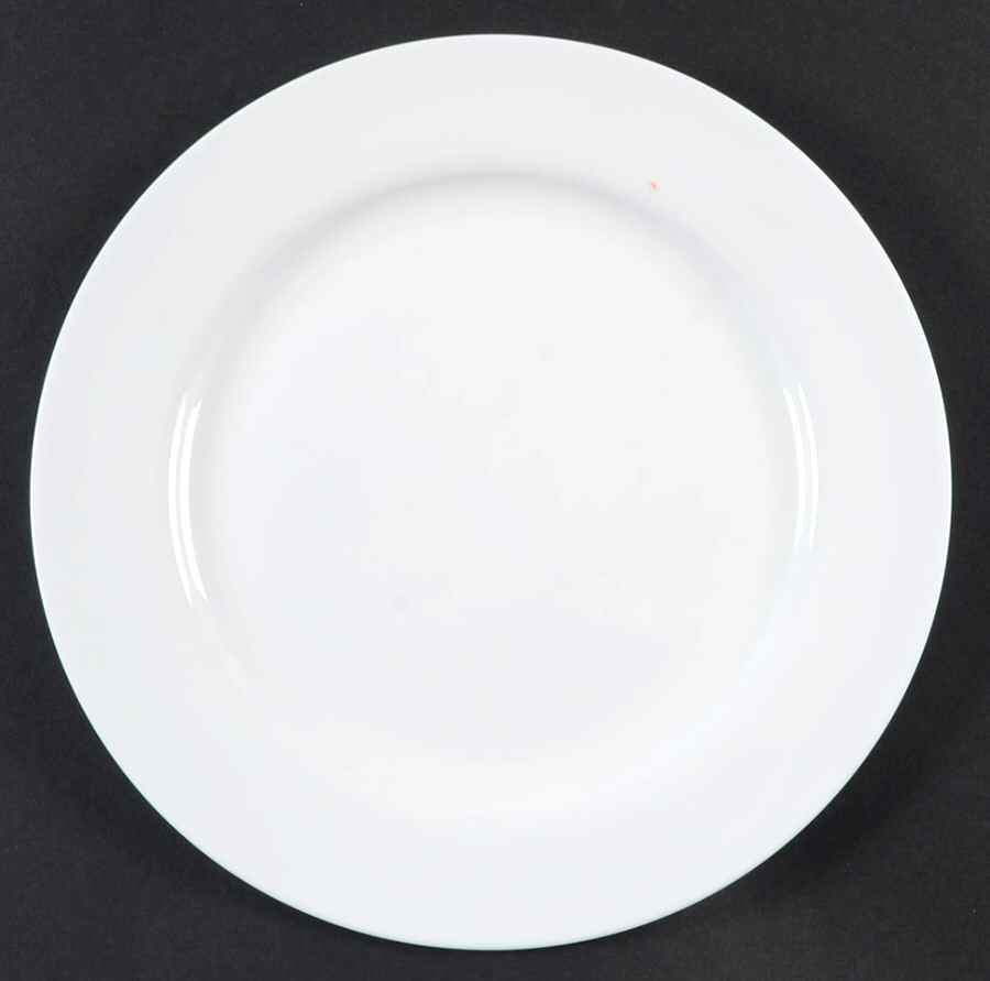 Nevaeh White (Bone) Salad Plate by Fitz and Floyd-1