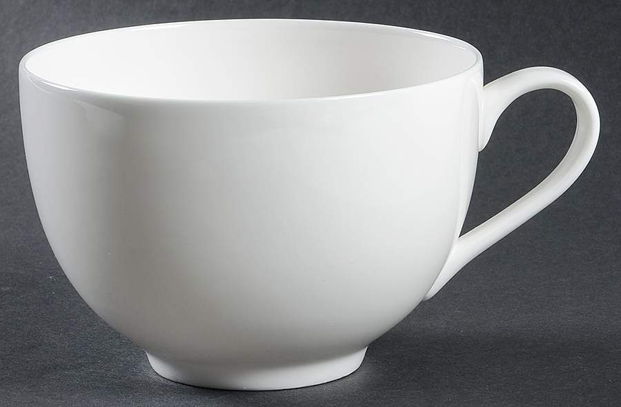 Nevaeh White (Bone) Breakfast Cup by Fitz and Floyd-1