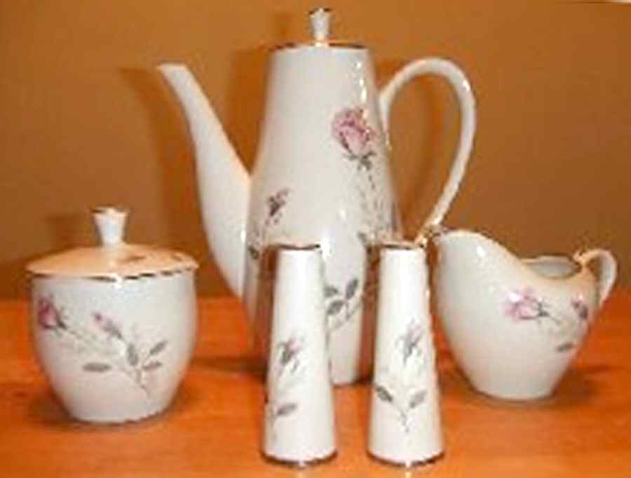 Sheila Coffee Pot & Lid by Fine China of Japan-1