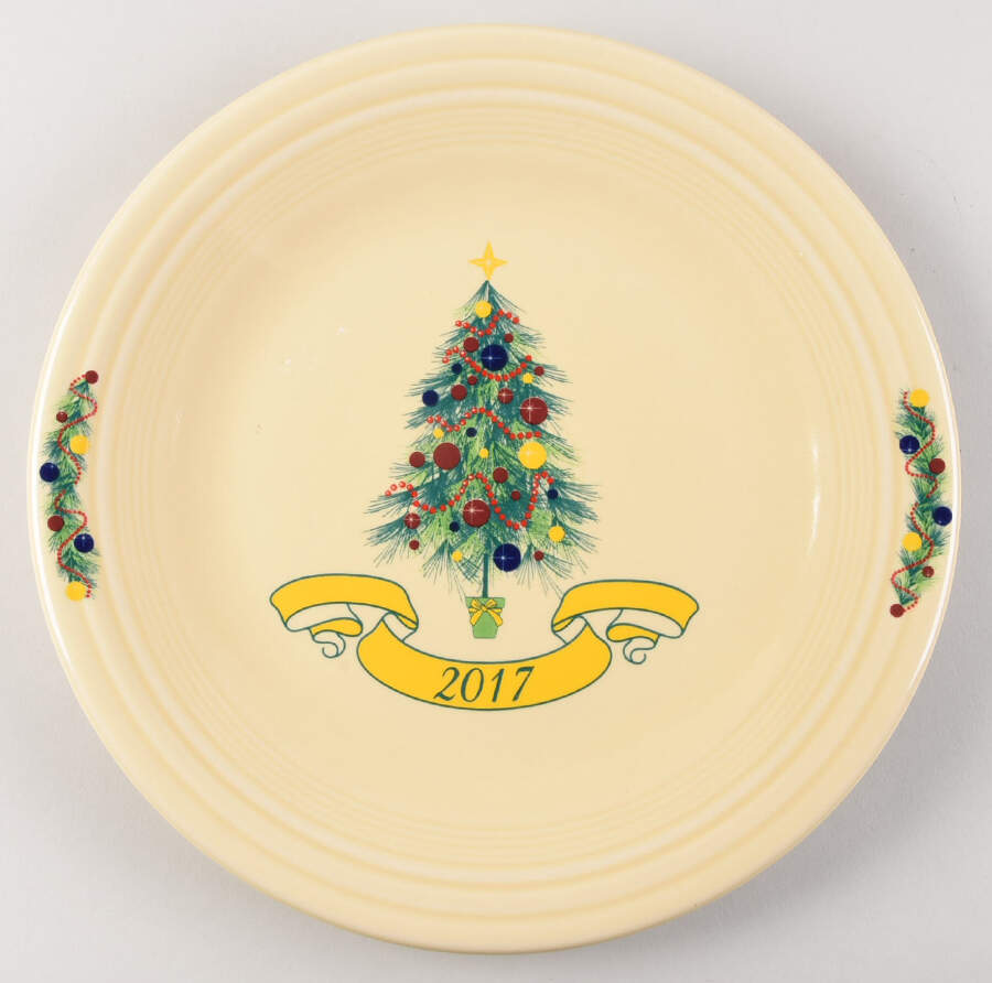 Fiesta Christmas Tree 2017 Collector Plate by Fiesta Tableware Company-1