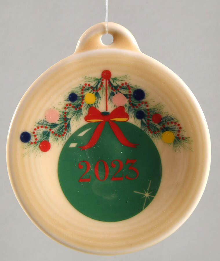 Fiesta Christmas Tree 2023 Annual Ornament by Fiesta Tableware Company-1