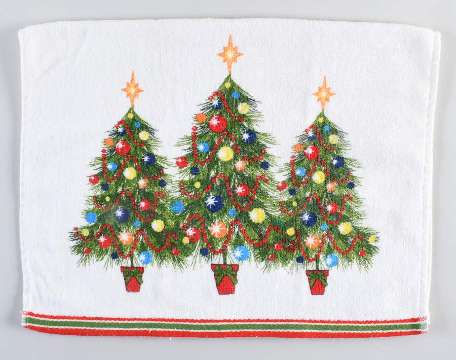 Fiesta Christmas Tree Cloth Kitchen Towel by Fiesta Tableware Company-1
