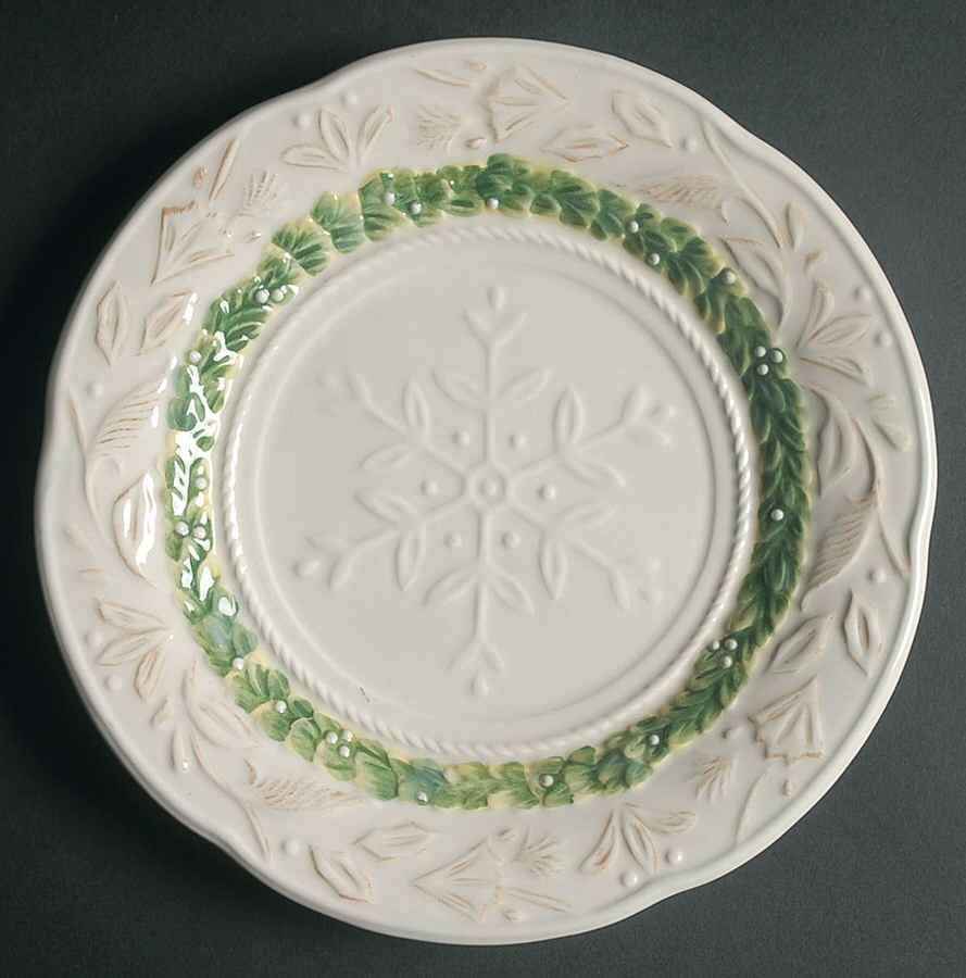 Winter Garden Salad Plate by Fitz and Floyd-1