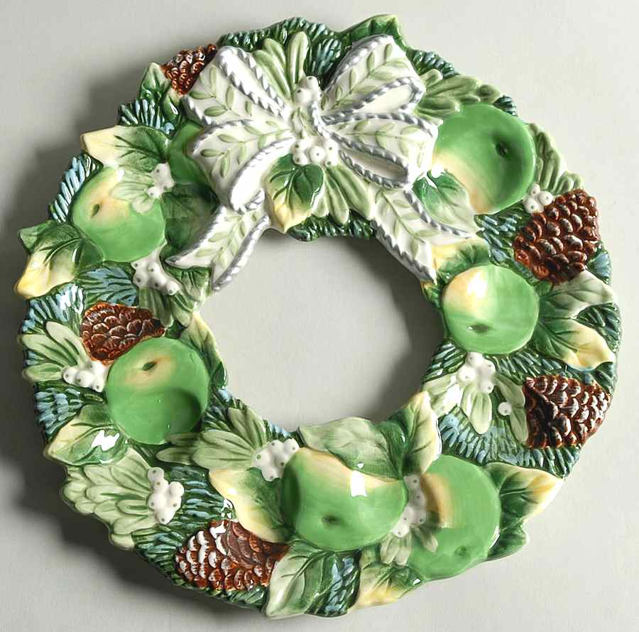 Winter Garden Deviled Egg Plate by Fitz and Floyd-1