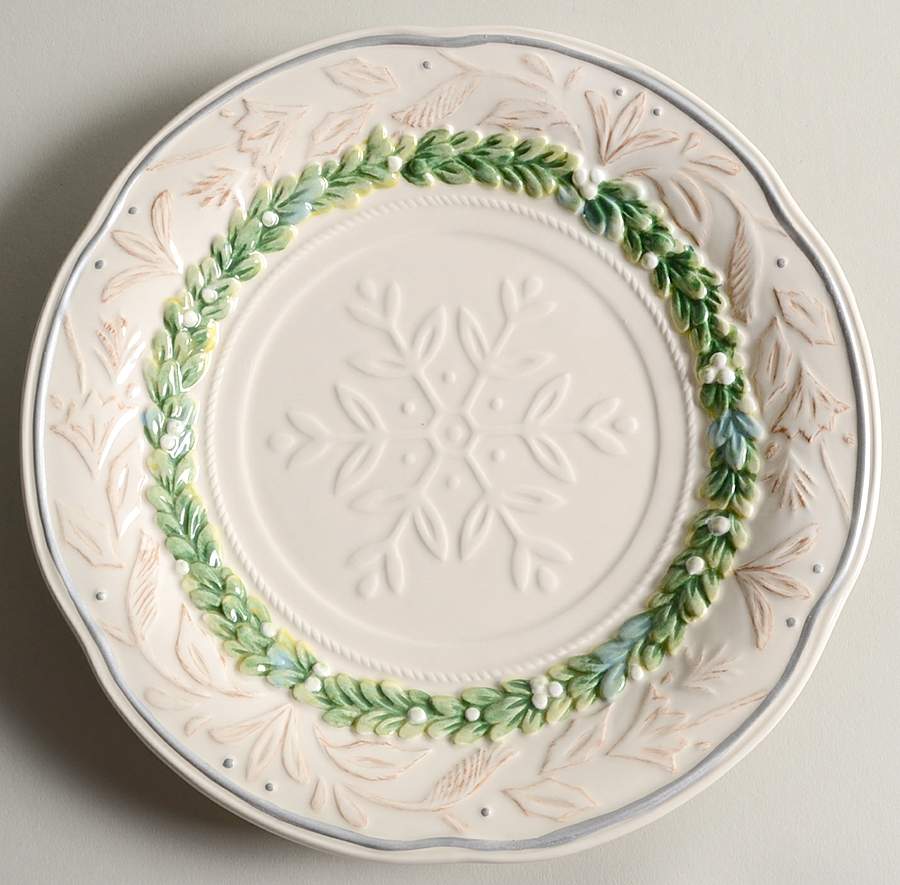 Winter Garden Salad Plate by Fitz and Floyd-1