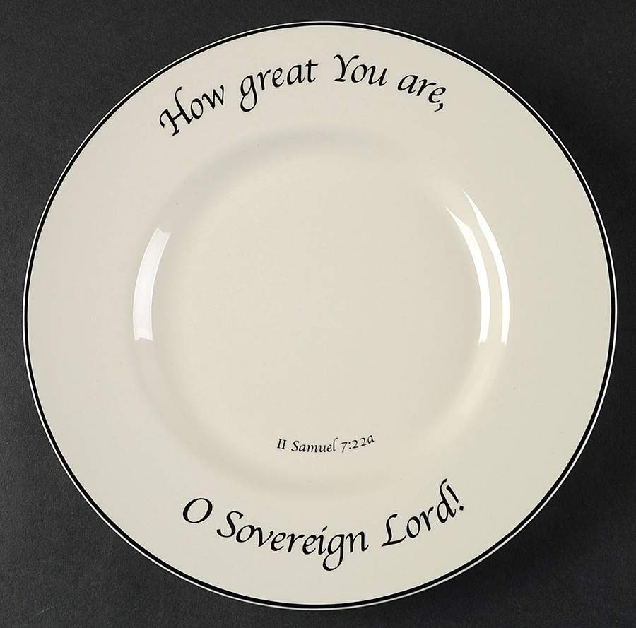 Praise Collection Salad Plate by Feed on the Word-1