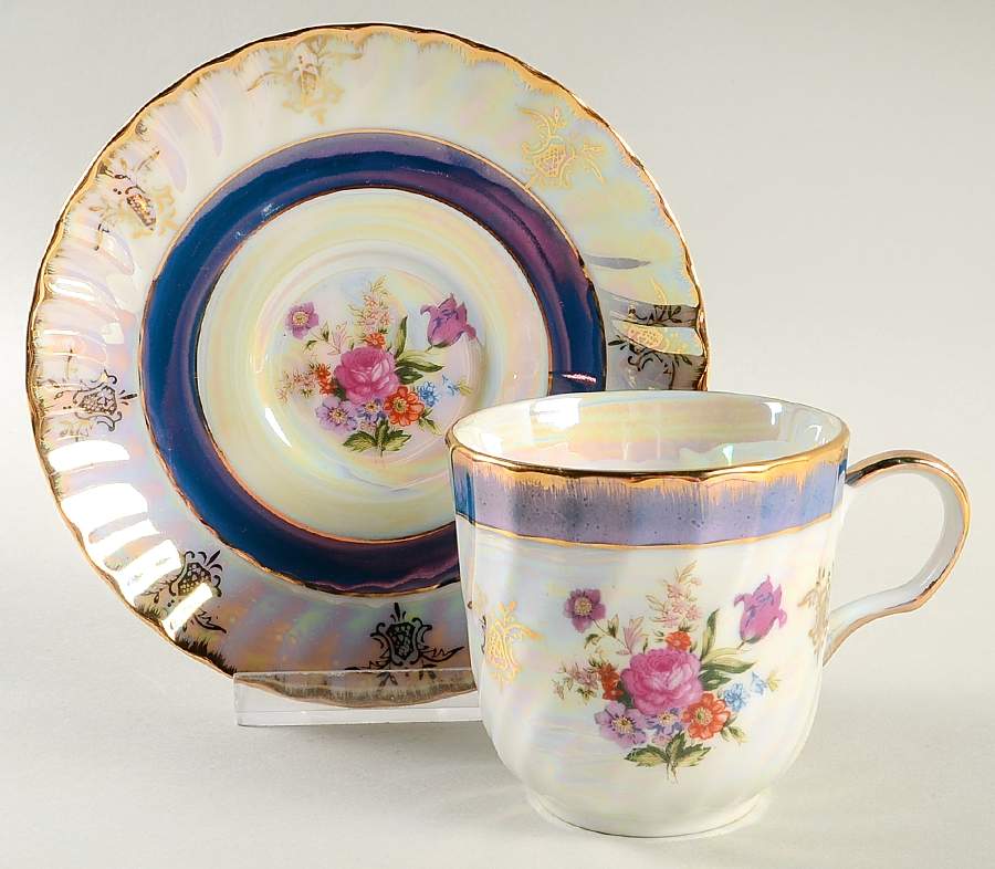 FCQ5 Flat Cup & Saucer Set by Fresh China-1