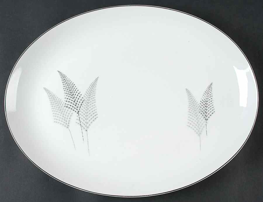 FUK75 16" Oval Serving Platter by Fukagawa-1
