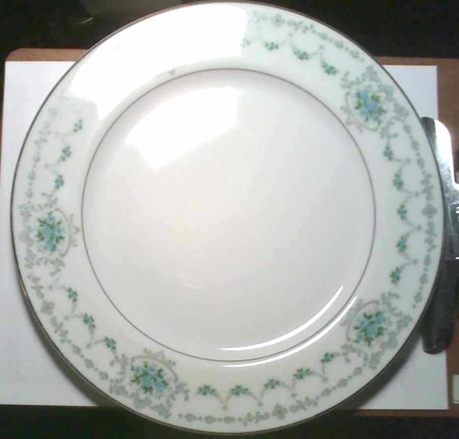 Petite Fleur Dinner Plate by Fine China of Japan-1